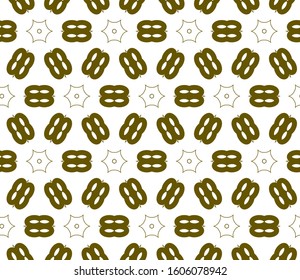 Seamless vector pattern. Background texture in geometric ornamental style.