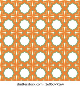 Seamless vector pattern. Background texture in geometric ornamental style.