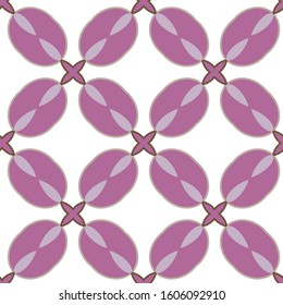 Seamless vector pattern. Background texture in geometric ornamental style.