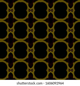 Seamless vector pattern. Background texture in geometric ornamental style.