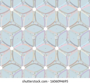 Seamless vector pattern. Background texture in geometric ornamental style.