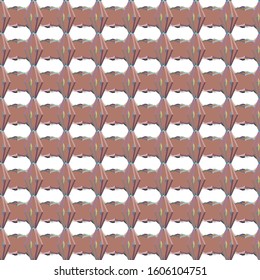 Seamless vector pattern. Background texture in geometric ornamental style.