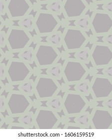 Seamless vector pattern. Background texture in geometric ornamental style.