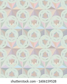 Seamless vector pattern. Background texture in geometric ornamental style.