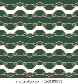 Seamless vector pattern. Background texture in geometric ornamental style.