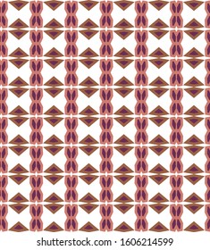 Seamless vector pattern. Background texture in geometric ornamental style.