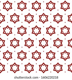 Seamless vector pattern. Background texture in geometric ornamental style.