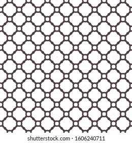 Seamless vector pattern. Background texture in geometric ornamental style.