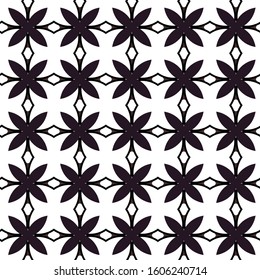 Seamless vector pattern. Background texture in geometric ornamental style.