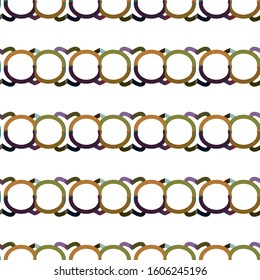 Seamless vector pattern. Background texture in geometric ornamental style.