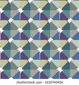 Seamless vector pattern. Background texture in geometric ornamental style.