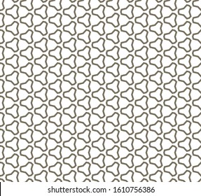 Seamless vector pattern. Background texture in geometric ornamental style.