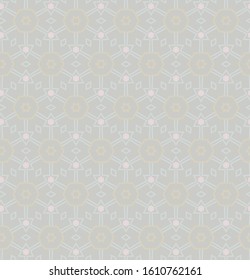 Seamless vector pattern. Background texture in geometric ornamental style.