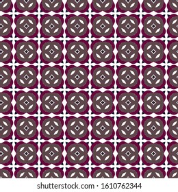 Seamless vector pattern. Background texture in geometric ornamental style.