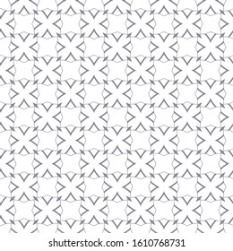 Seamless vector pattern. Background texture in geometric ornamental style.