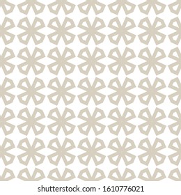 Seamless vector pattern. Background texture in geometric ornamental style.