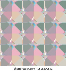 Seamless vector pattern. Background texture in geometric ornamental style.