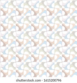 Seamless vector pattern. Background texture in geometric ornamental style.