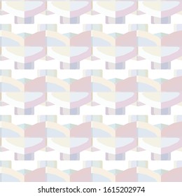 Seamless vector pattern. Background texture in geometric ornamental style.