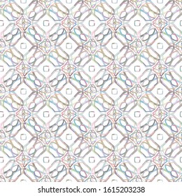 Seamless vector pattern. Background texture in geometric ornamental style.