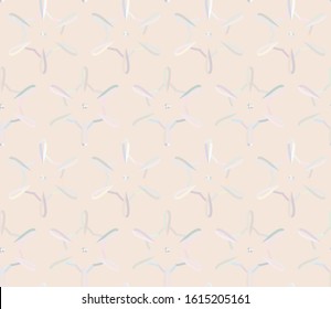 Seamless vector pattern. Background texture in geometric ornamental style.