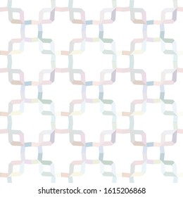 Seamless vector pattern. Background texture in geometric ornamental style.