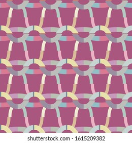 Seamless vector pattern. Background texture in geometric ornamental style.