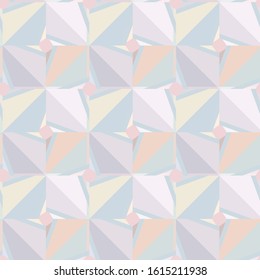 Seamless vector pattern. Background texture in geometric ornamental style.
