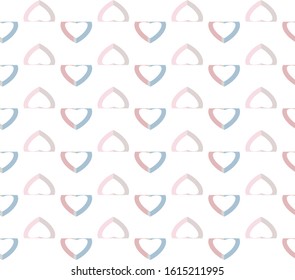 Seamless vector pattern. Background texture in geometric ornamental style.