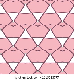 Seamless vector pattern. Background texture in geometric ornamental style.