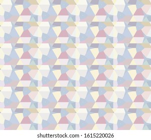 Seamless vector pattern. Background texture in geometric ornamental style.