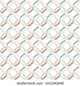 Seamless vector pattern. Background texture in geometric ornamental style.