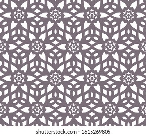 Seamless vector pattern. Background texture in geometric ornamental style.