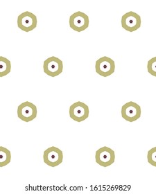 Seamless vector pattern. Background texture in geometric ornamental style.