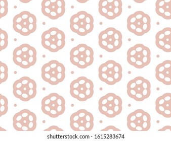 Seamless vector pattern. Background texture in geometric ornamental style.