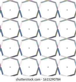 Seamless vector pattern. Background texture in geometric ornamental style.