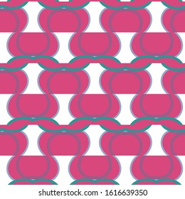Seamless vector pattern. Background texture in geometric ornamental style.