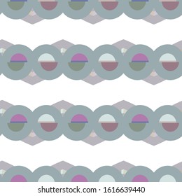 Seamless vector pattern. Background texture in geometric ornamental style.