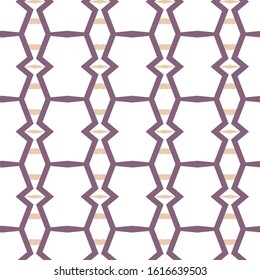 Seamless vector pattern. Background texture in geometric ornamental style.