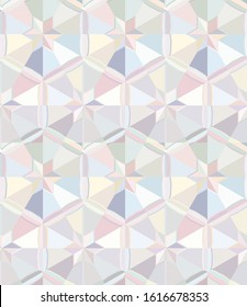 Seamless vector pattern. Background texture in geometric ornamental style.