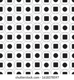 Seamless vector pattern. Background texture in geometric