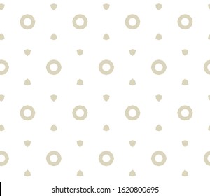 Seamless vector pattern. Background texture in geometric ornamental style.