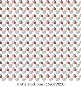 Seamless vector pattern. Background texture in geometric ornamental style.
