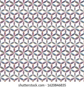 Seamless vector pattern. Background texture in geometric ornamental style.