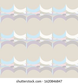 Seamless vector pattern. Background texture in geometric ornamental style.