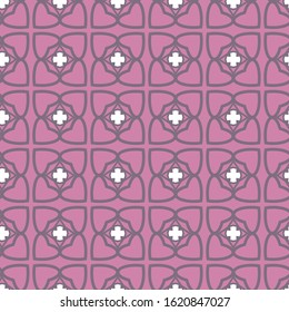 Seamless vector pattern. Background texture in geometric ornamental style.