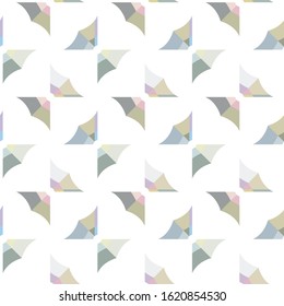 Seamless vector pattern. Background texture in geometric ornamental style.