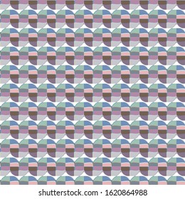 Seamless vector pattern. Background texture in geometric ornamental style.