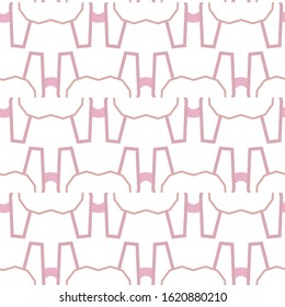 Seamless vector pattern. Background texture in geometric ornamental style.