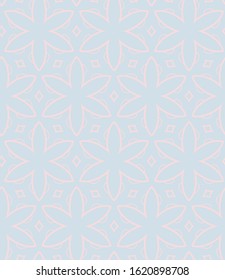 Seamless vector pattern. Background texture in geometric ornamental style.